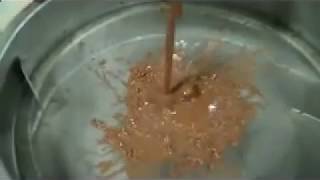 Vibroscreen Circular Vibratory Separator Demo: Separate Liquid Chocolate from Pretzels