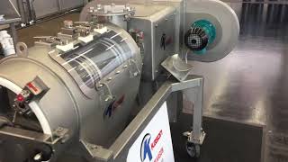 Dual Drive Centrifugal Sifter with Integral Feeder