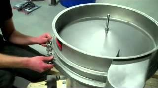 How To Change Weight Settings & Assemble a Kason Vibroscreen Circular Vibratory Separator