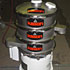 Stainless Steel-,-N/A-,-N/A-,-Portable Design w/lockable casters and integral feed control device for batch operation-,-150