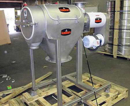CANTILEVER MO-SS CENTRIFUGAL SIFTER W/HINGED OVERS END COVER
